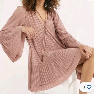 Free People Can’t Help It Mini Dress Size S Pink